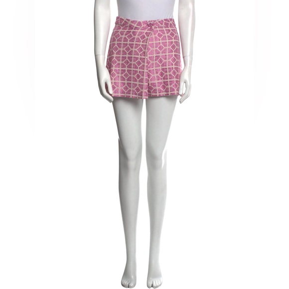 Alexis Pink Patterned Women's Shorts - Picture 1 of 6